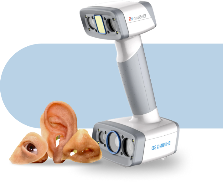 Scanner and facial prosthesis for demo